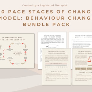 Stages of Change Model: Therapy & Addictions Toolkit (PDF)