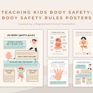 Teaching Body Safety to Children: Parenting, Education Tools and Worksheets for Teaching Consent and Boundaries to Kids