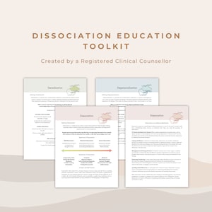 Verktygslåda för psykoedukation inom dissociation, derealisering och depersonalisering: Förbättra förståelsen för trauma och psykisk hälsoterapi