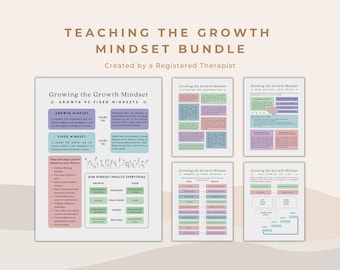 Paquete educativo sobre mentalidad de crecimiento: Ideas para docentes y consejeros (PDF)