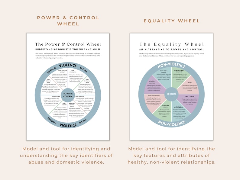 The Power and Control Wheel and the Equality Wheel Tool for Gender ...