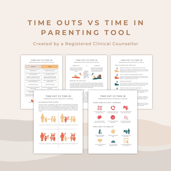 Time In vs Time Out Parenting Tool: Trauma Informed Care (PDF)
