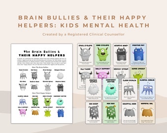 Brain Bullies & Happy Helpers: Kids Mental Health (PDF)