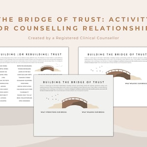 Bridge of Trust Therapeutic Exercise for Interpersonal Relationships | Set Boundaries and Strengthen Trust in Family and Couples Counselling