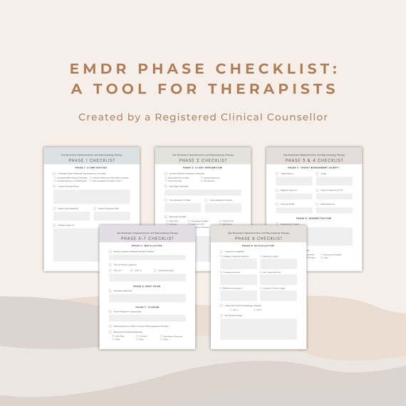 EMDR Therapy Phase Checklist Guide (PDF)