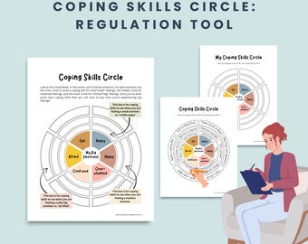 Coping Skills Handout for Teens | Emotional Regulation Worksheet ...