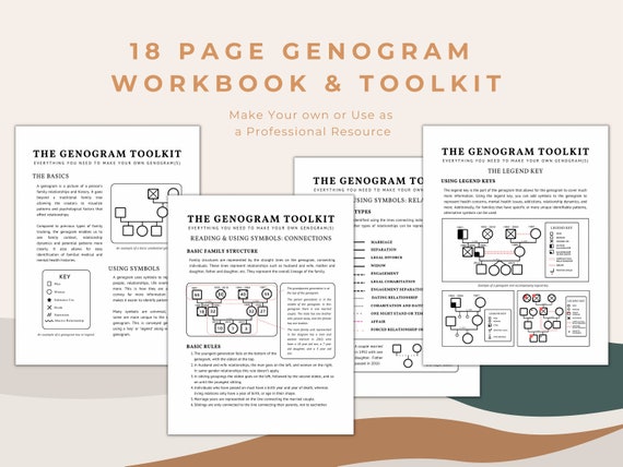 Genogram Toolkit: Family Therapy & Counselling Resource (PDF)