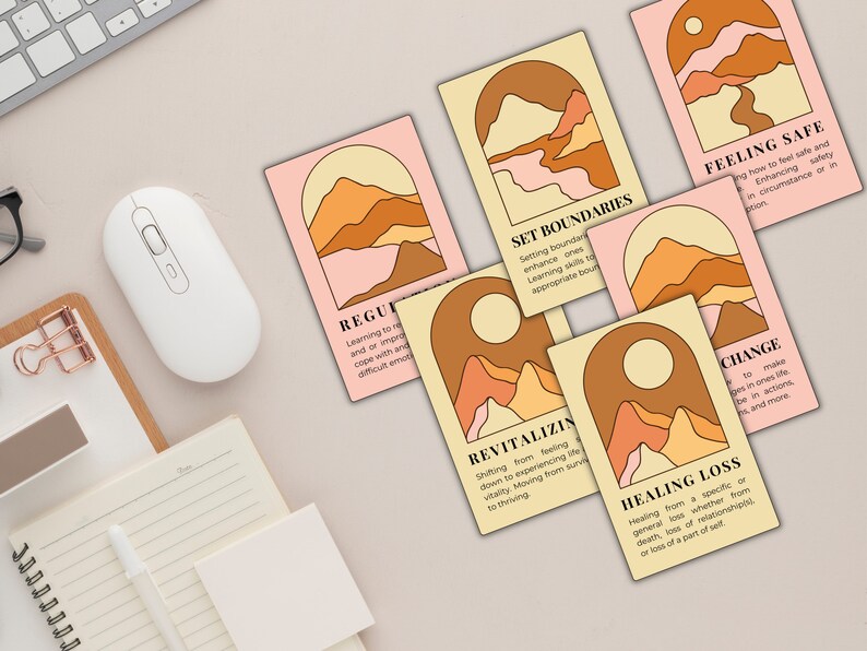 Trauma Therapy Goals Card Pack Setting Goals Collaboratively Etsy