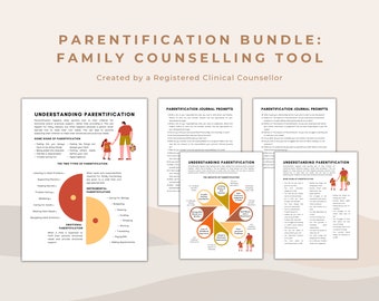 Parentification Education Bundle: Family Counseling Tool (PDF)