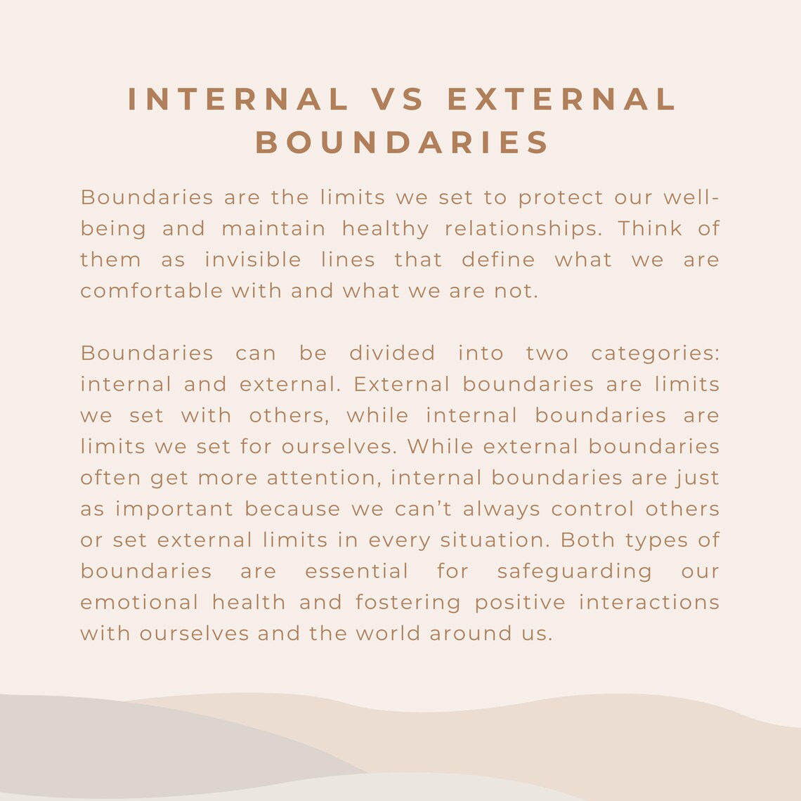 Boundary Setting Resource: Internal Boundaries Vs External Boundaries ...