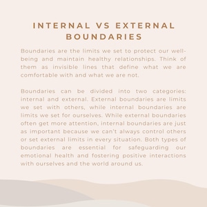 Boundary Setting Resource: Internal Boundaries Vs External Boundaries ...