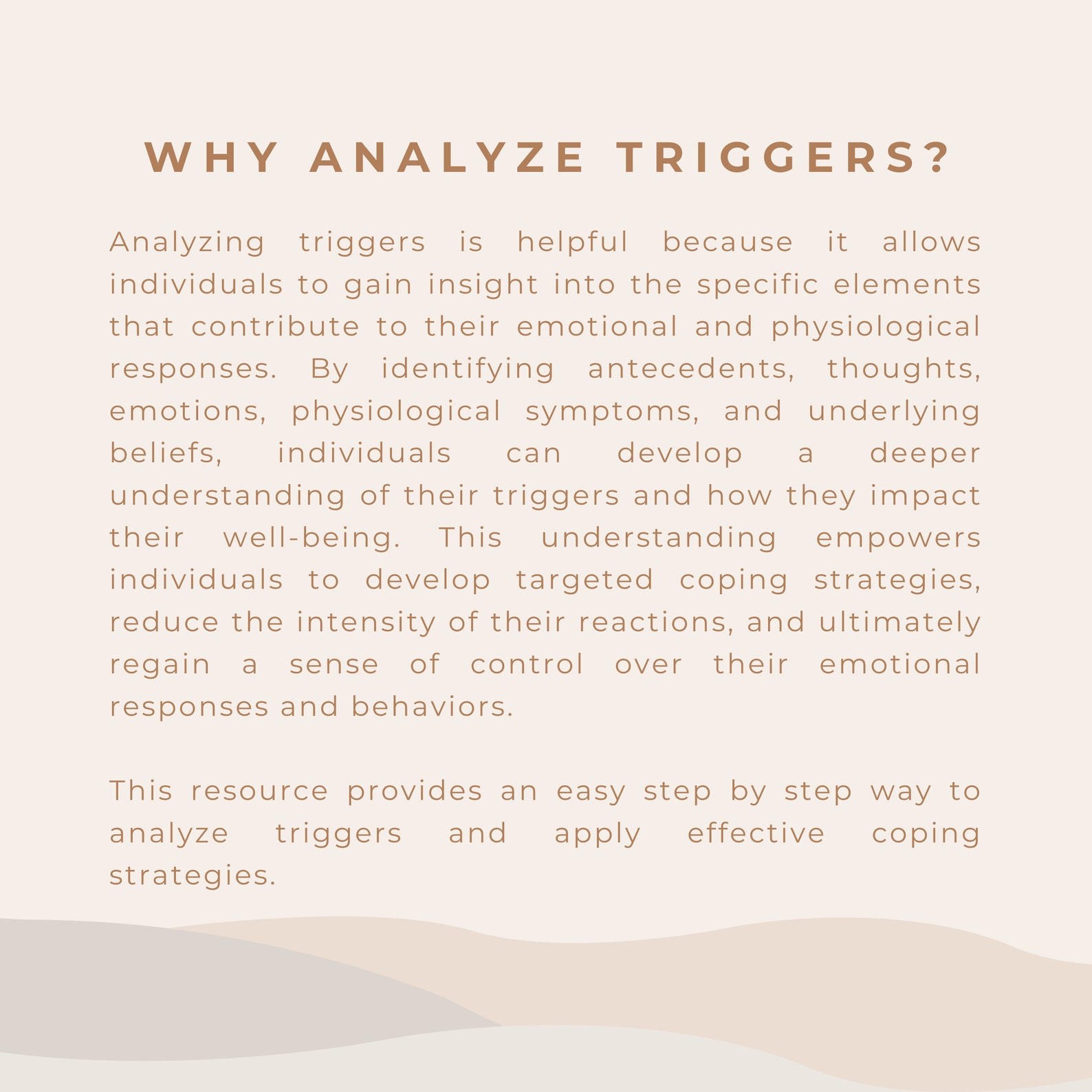 Trigger Treee Trigger Tree Therapy Worksheet: Trauma, PTSD (PDF File) - Etsy