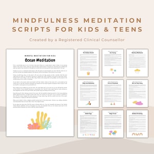 Mindfulness Meditations for Children: 11 Meditation Scripts to Enhance Awareness, Emotional Regulation, Anxiety, and Stress