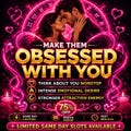 SAME DAY Obsession Love Spell – Make Them Obsessed With You, Think of You Nonstop, Extreme Attraction Ritual, Fast Results, Reconnection