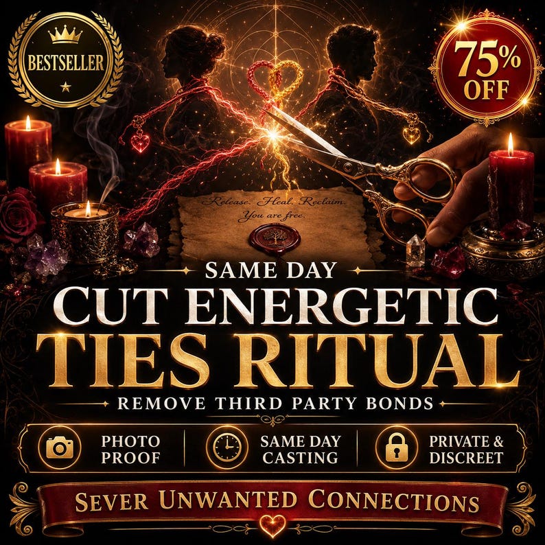 SAME DAY Third-party Removal Ritual | Clarity & Interference Clearing ...