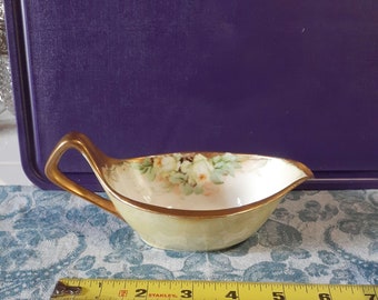 Vintage German Porcelain Gravy Boat