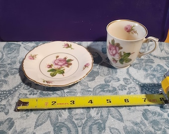 Vintage Federal Siracusa Floral Porcelana Demitasse