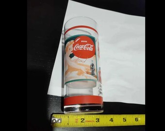 Vintage Collectible Coca-Cola Lady Glass Home Décor