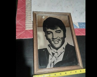 Letrero de espejo vintage de Elvis Presley para decoración de pared del hogar