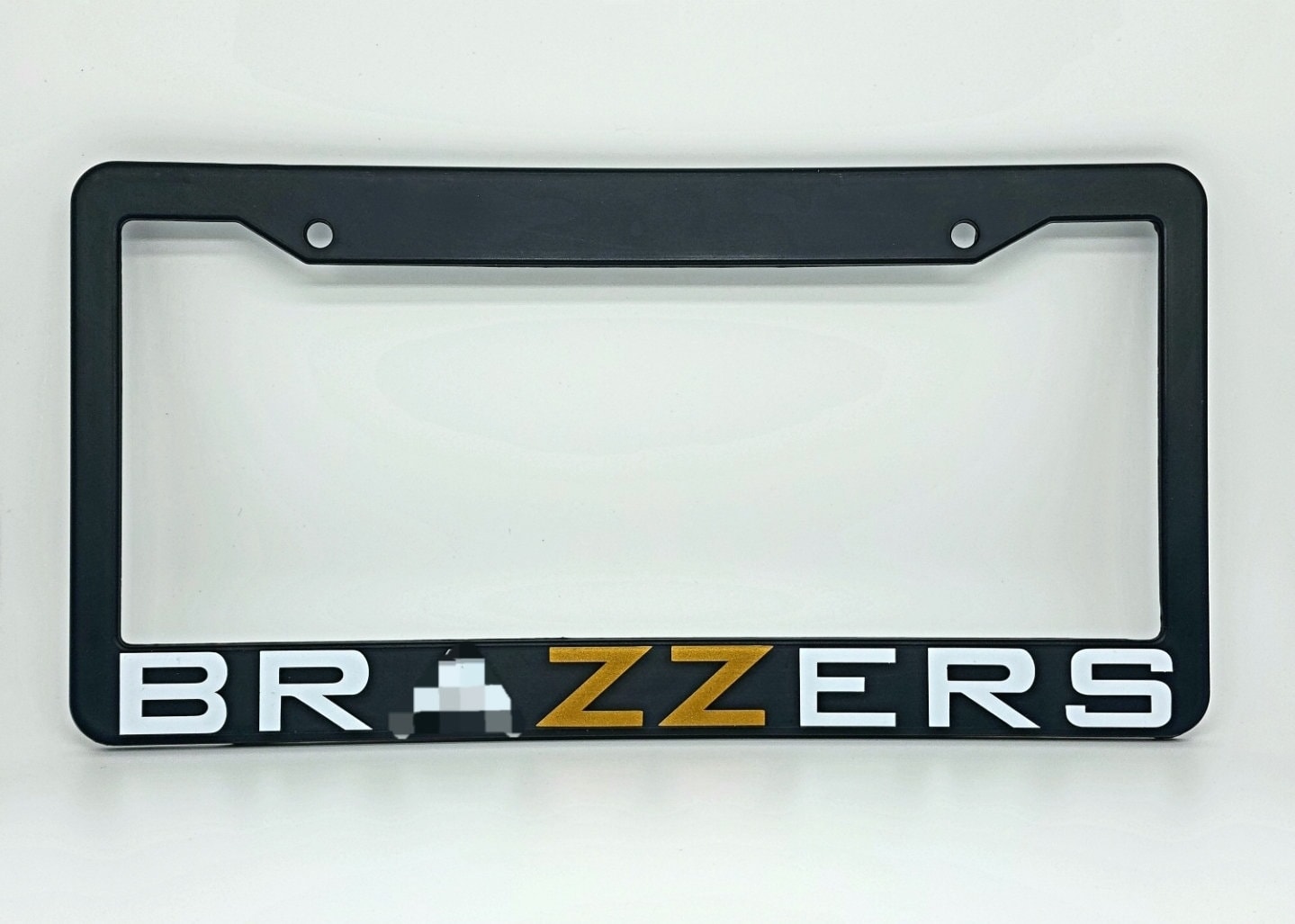 Brazzers License Plate Cover