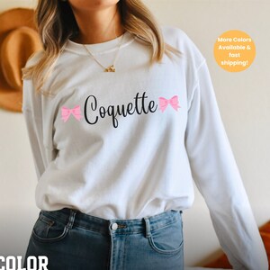 Coquette Sweatshirt, Coquette crewneck, Dark coquette, Coquette clothes, Coquette top, Coquette Sweater, Cute Cozy Shirt, Mothers day gift