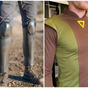 Kanan Cosplay Patterns Bundle - Shirt Sewing Pattern & Leg Armor EVA Foam Pattern