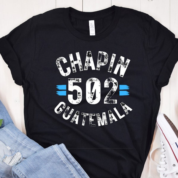 Chapin 502 T-shirt, Guatemalan Tshirt, 502 Tshirt, Unisex T-shirt