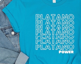 Camiseta Platano Power, Camisa Dominicana, Camisas Divertidas Dominicans Sayings, Camisetas República Dominicana