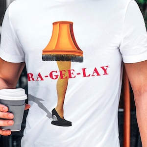 Comfort Colors® Christmas Story T-shirt, Leg Lamp Shirt, A Christmas Story, Leg Lamp Gift, Frageelay, Funny Christmas Shirt, Gifts for Him