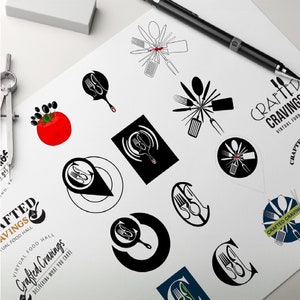 Custom Logo Design Business Logo Design Logo Design Restaurant Logo Logo Design Custom Professional Logo Branding & Logos image 9