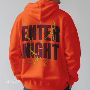 Virginia Tech Football Sweatshirt Hoodie, Hokies Football Sweatshirt, Exit Light Enter Night Shirt, Va Tech Orange, Va Tech Maroon Shirt