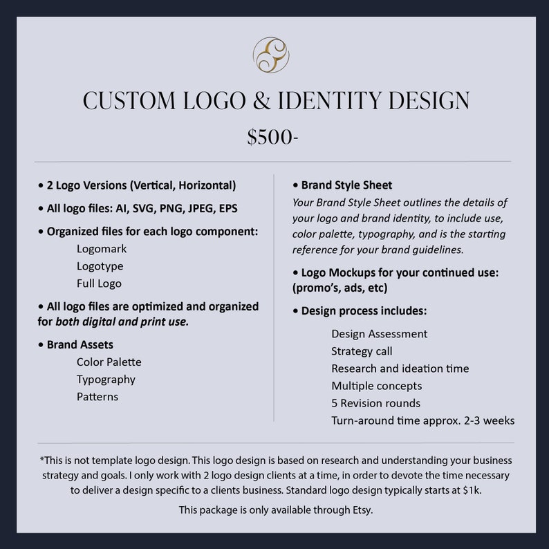 Custom Logo Design Business Logo Design Logo Design Restaurant Logo Logo Design Custom Professional Logo Branding & Logos image 5