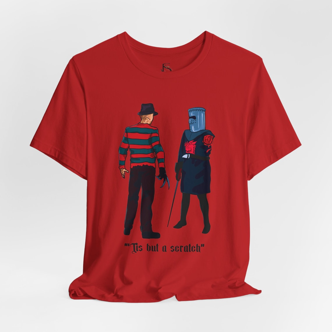 Monty Python Vs Freddy Krueger T-shirt, Tis but a Scratch Shirt, Funny ...