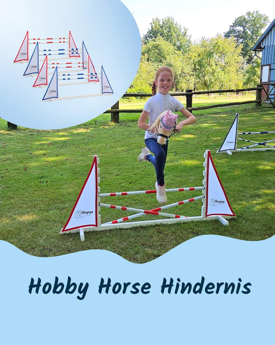 Hobby Horse Obstacle , Hobby Horse Jump, Children's Hurdle, Hobby ...