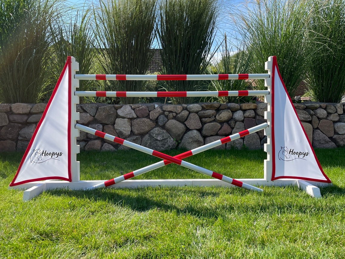 Hobby Horse Jumping Bar, Pack of 2, Obstacle Bar, Trotting Bar for