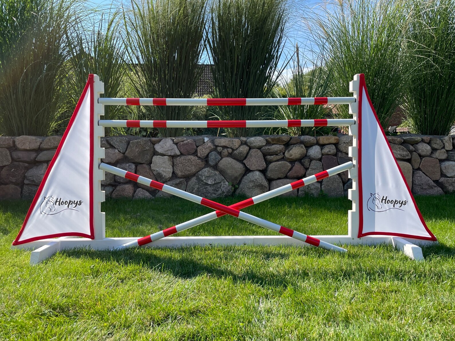 Hobby Horse Jumping Bar, Pack of 2, Obstacle Bar, Trotting Bar for