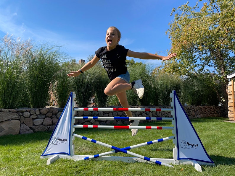 Hobby Horse Jumping Bar, Pack of 2, Obstacle Bar, Trotting Bar for