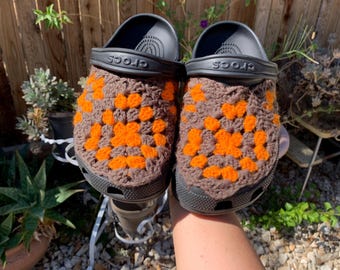 Funda de crochet para Crocs