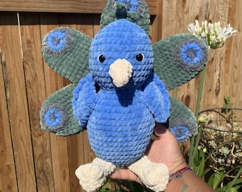 Peluche de pavo real