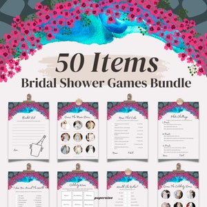 Mamma Mia Themed Brautparty Spiele | Lustige druckbare Partyspiele zum Thema Brettspiel | Junggesellinnenabschied Aktivität | Sofort Download