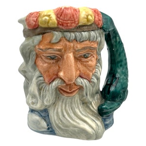 Vintage Royal Doulton ‘Neptune’ Toby Mug Character Jug D6552 1960 D4AU