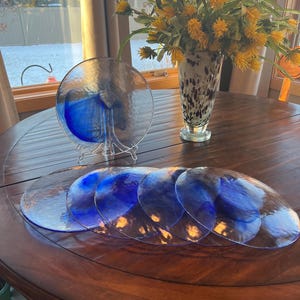 Bormioli Rocco Cobalt Blue 6set ヴィンテージ