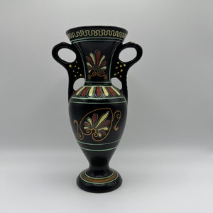 A Cosmos Skene Handmade Greek Vase by Smikros