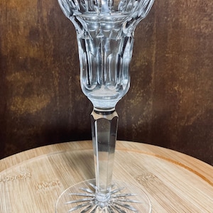 Waterford Crystal “ Lismore”  tapered candle stick ,candle holder