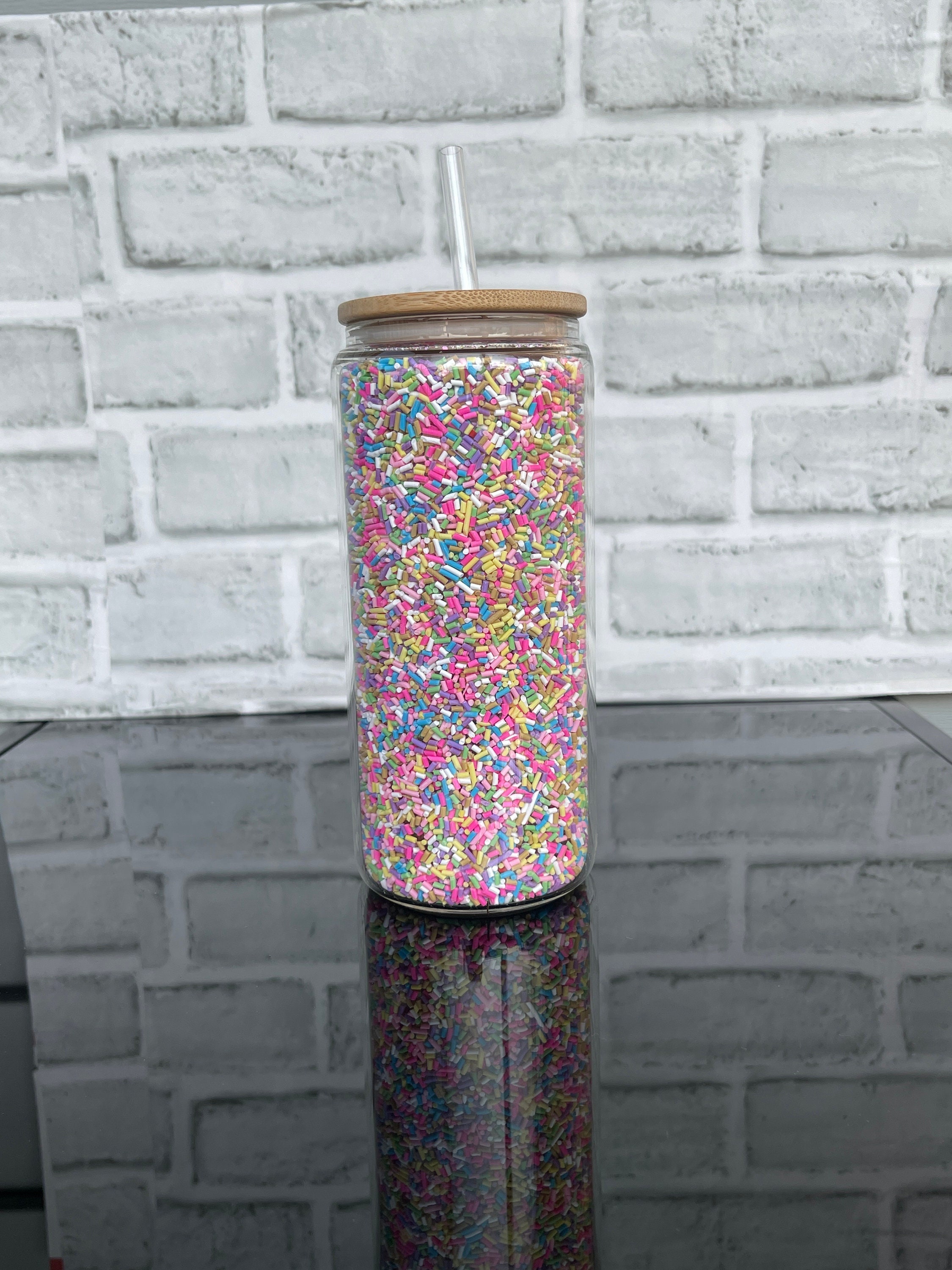 Pink Glitter Snowglobe Libbey Glass – The Crafty Little B