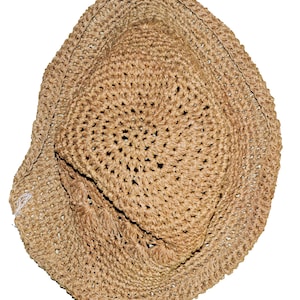 Genuine Straw Crushable Hat