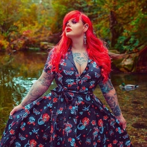 Retro Vintage Dress Etsy