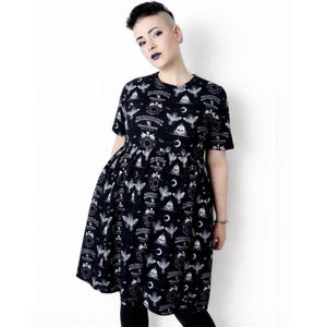 black jersey smock dress Women's Black Slub Jersey Smock Bodice Maxi Dress