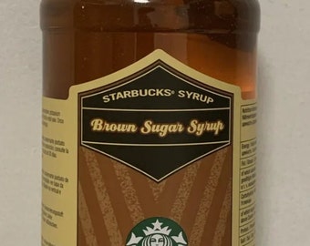 Limited Edition- Starbucks®- Brown Sugar Syrup- 1L Bottle TRACKED 24