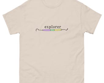 Dental Tshirt- Explorer Cotton Tee